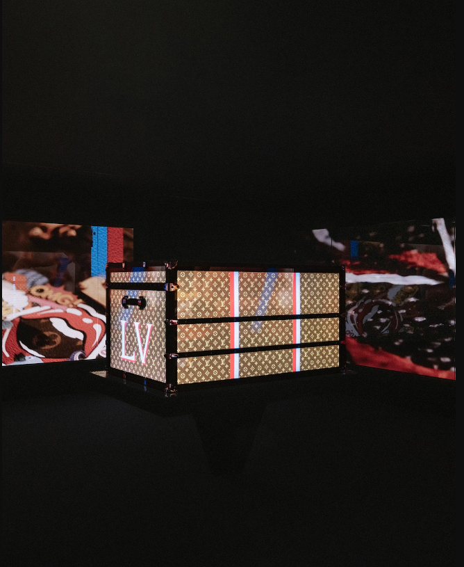 Exposition La Malle Courrier de Louis VUITTON