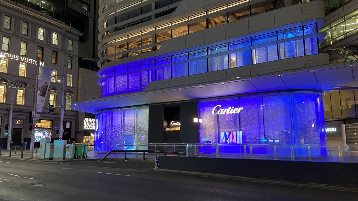 Boutique CARTIER Sydney Australie