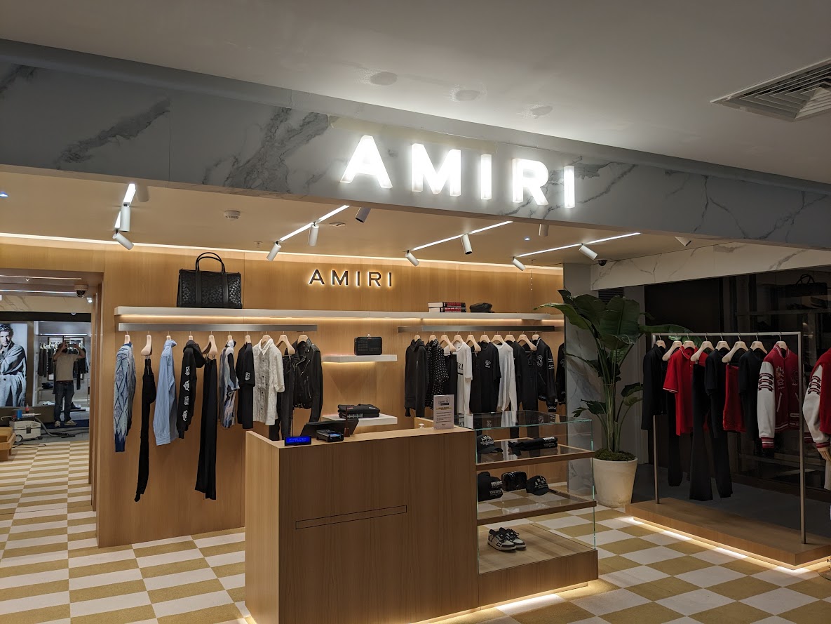 Boutique AMIRI aux Galeries LAFAYETTE