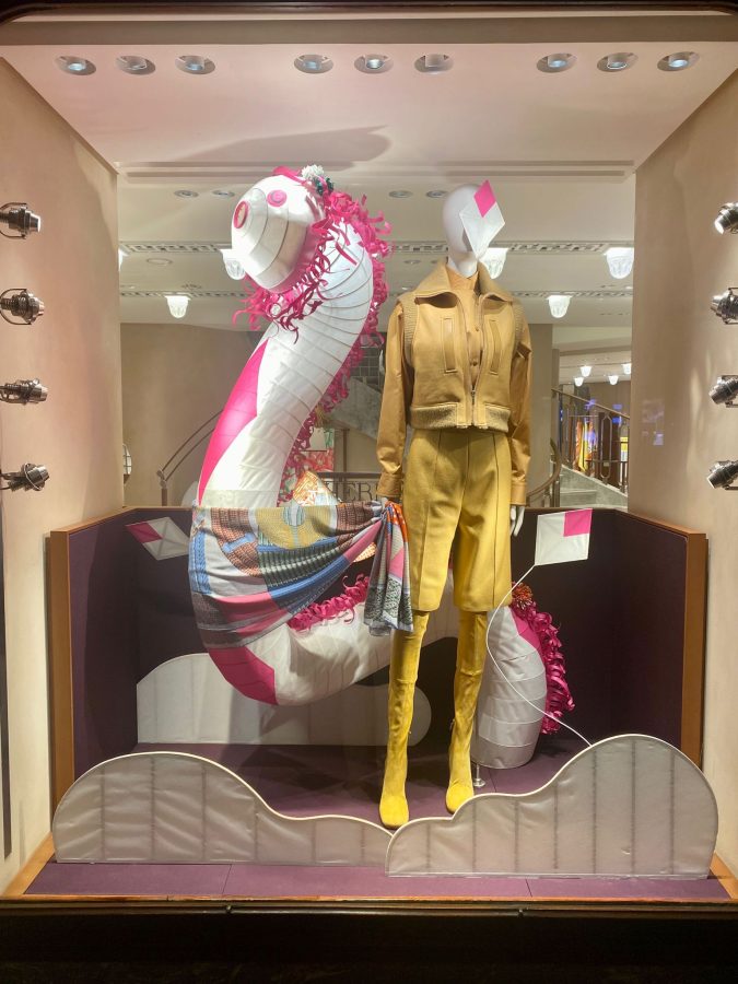 Vitrines HERMÈS septembre 2023