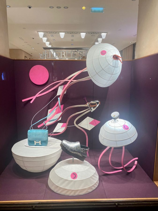 Vitrines HERMÈS septembre 2023