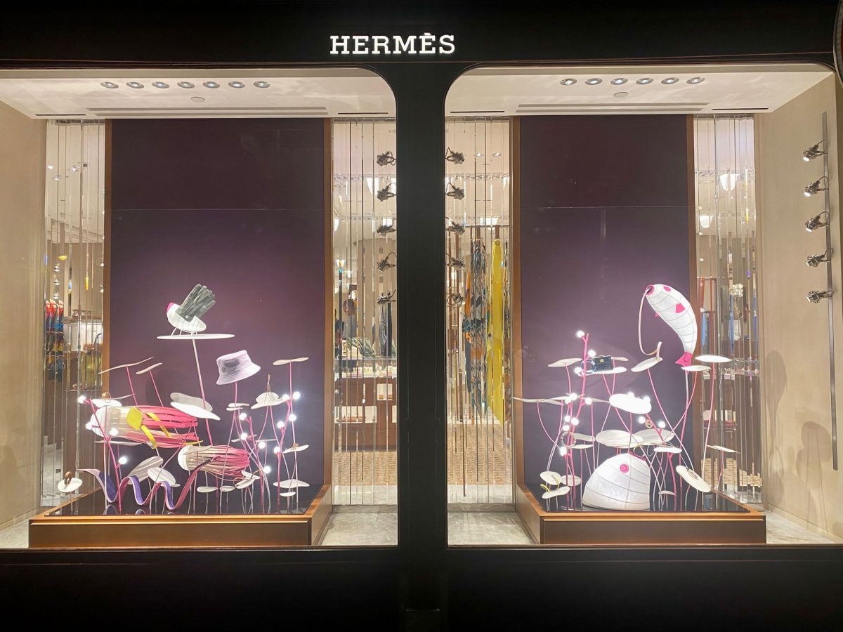 Vitrines HERMÈS septembre 2023