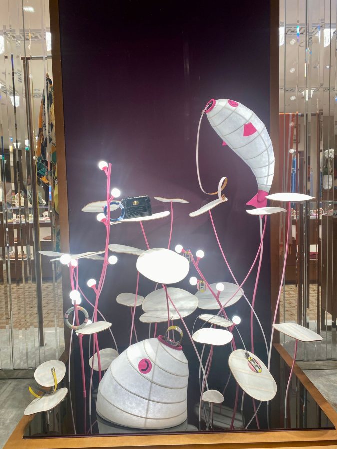 Vitrines HERMÈS septembre 2023