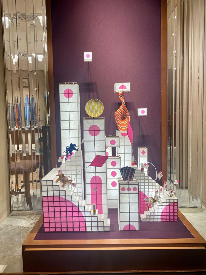 Vitrines HERMÈS septembre 2023